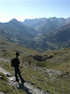 Subiendo al portillón de Benasque